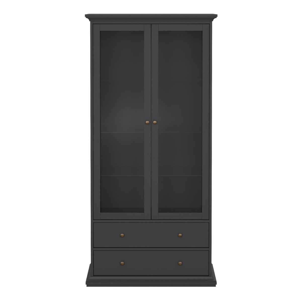 Harry Christian Home Deluxe Shaker Style Matt Grey Living Room Set