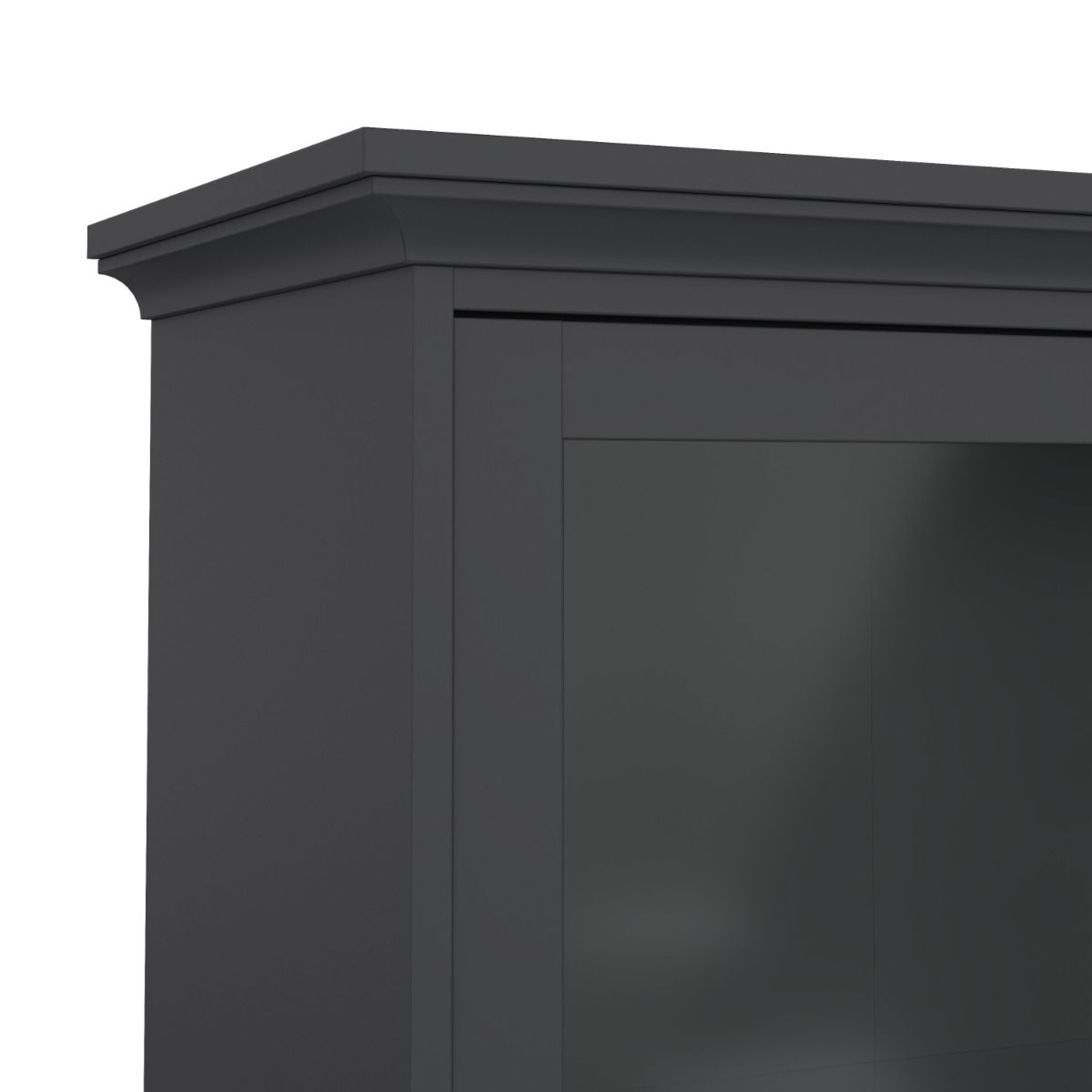 Harry Christian Home Deluxe Shaker Style Matt Grey Living Room Set