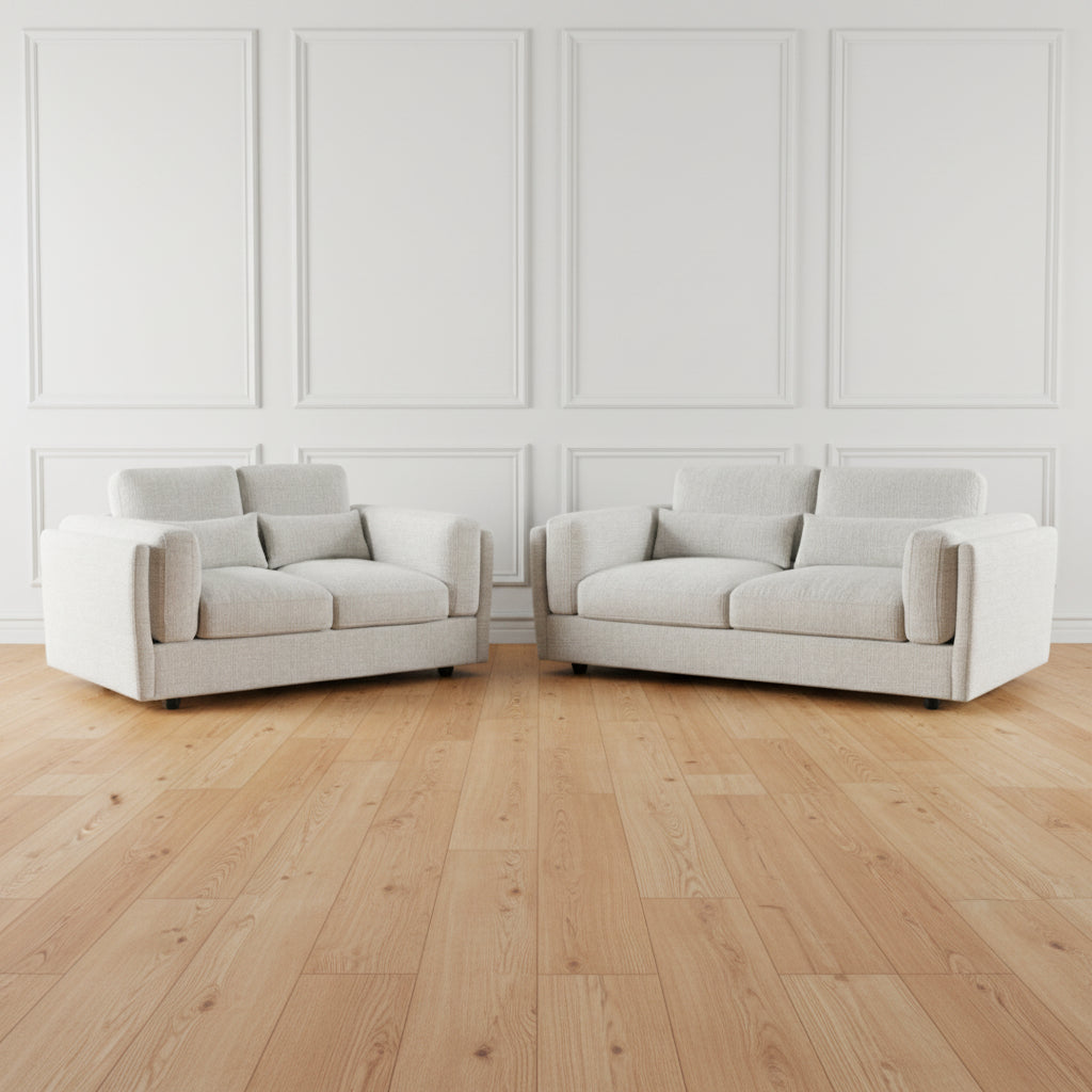 Harry Christian Home Bellagio 3+2 Sofa Set in Light Beige