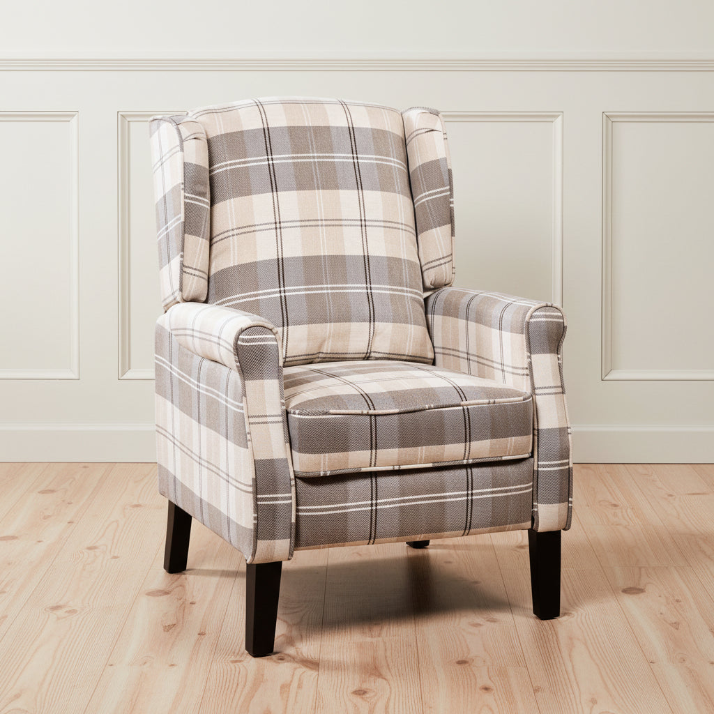 CREAM FABRIC ARMCHAIR