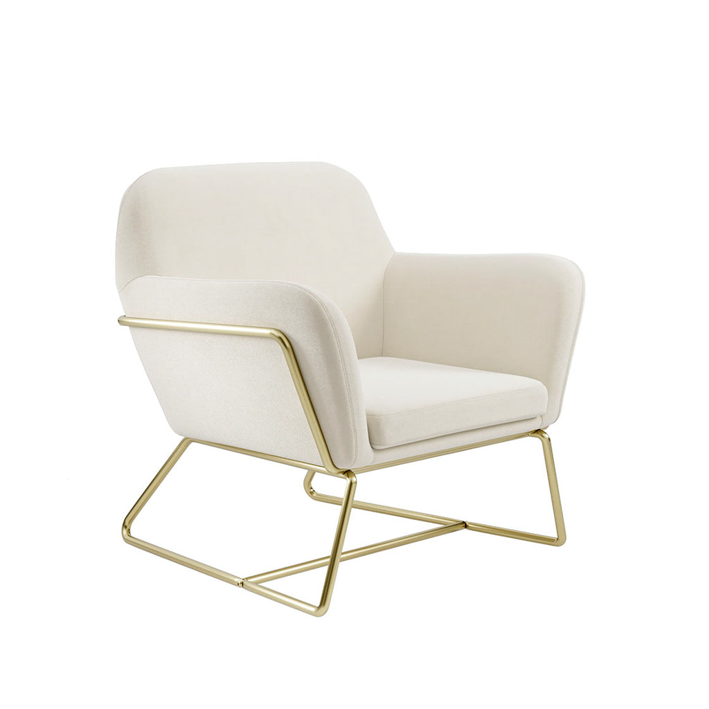 Harry Christian Home Olivia Accent Chair In Cream