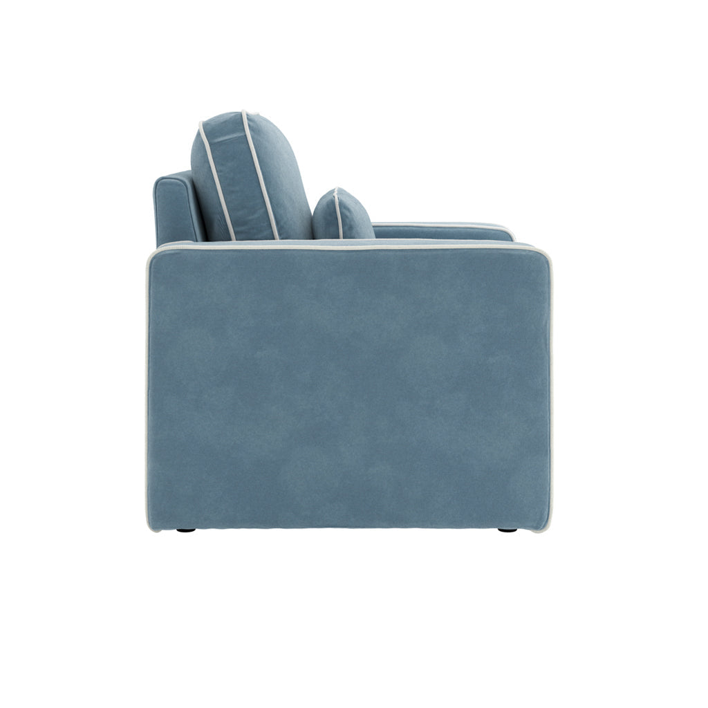 Harry Christian Home Malibu Blue Armchair