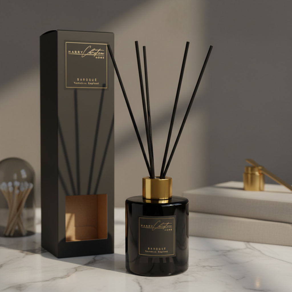 Black & Gold Reed Diffuser