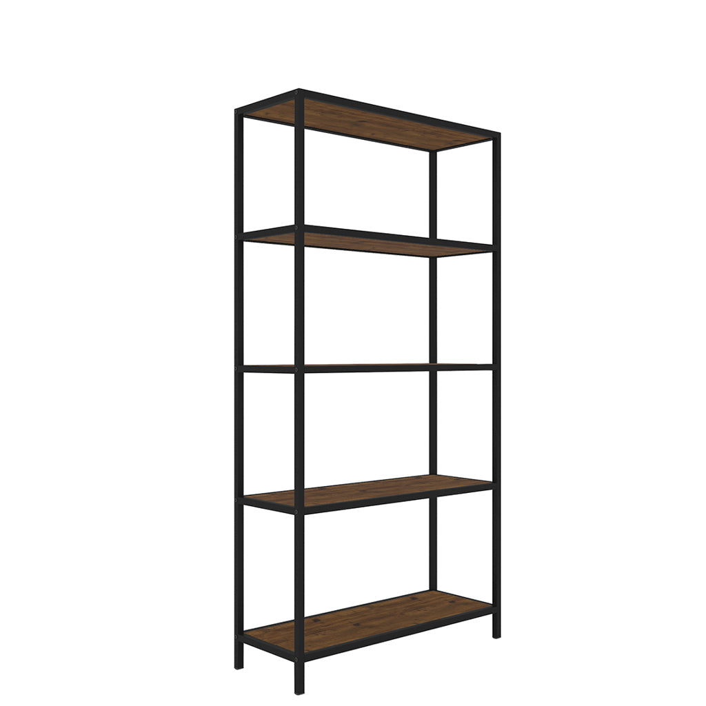 Harry Christian Home Industrial Pine Bookcase