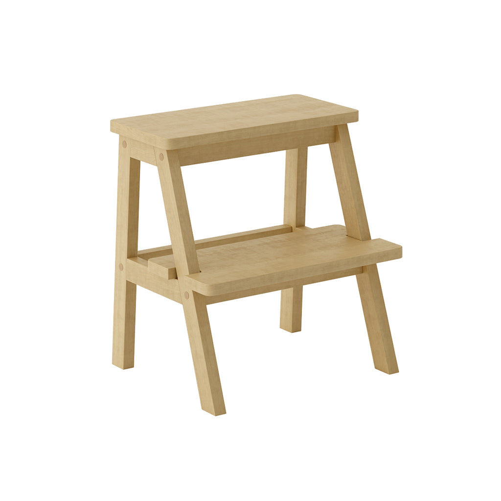 Harry Christian Home Accent Ladder Stool In Light Oak 
