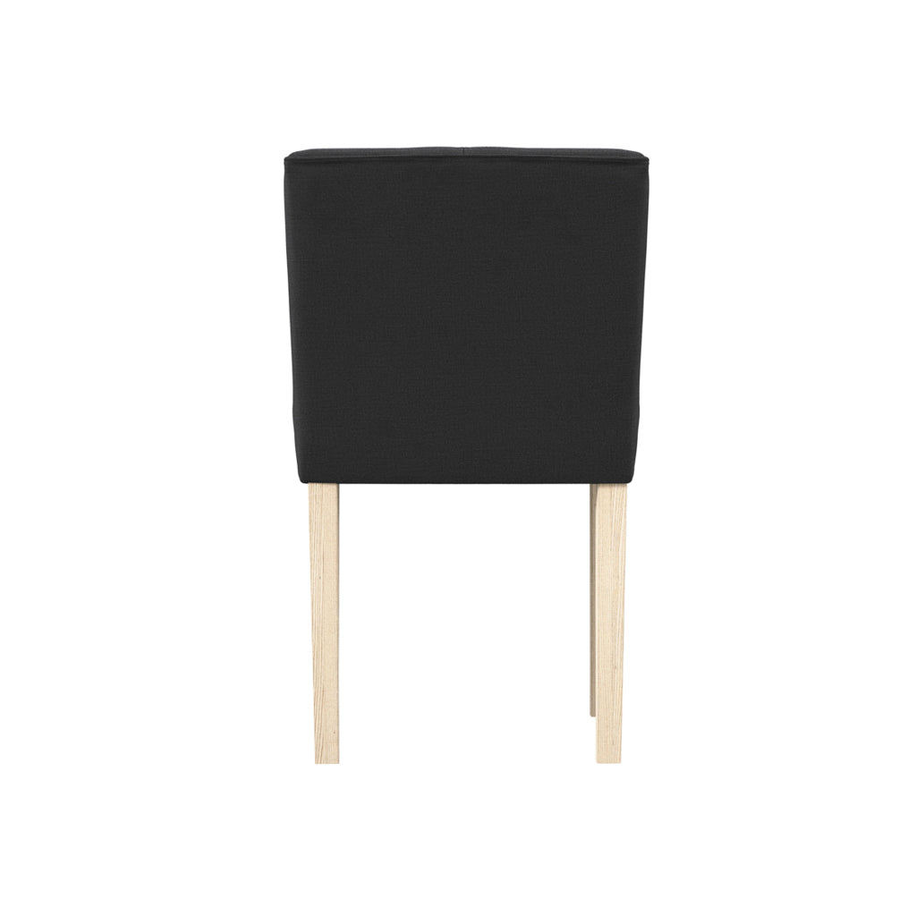 Harry Christian Home Anthracite Winged Dining Chair Without Arms