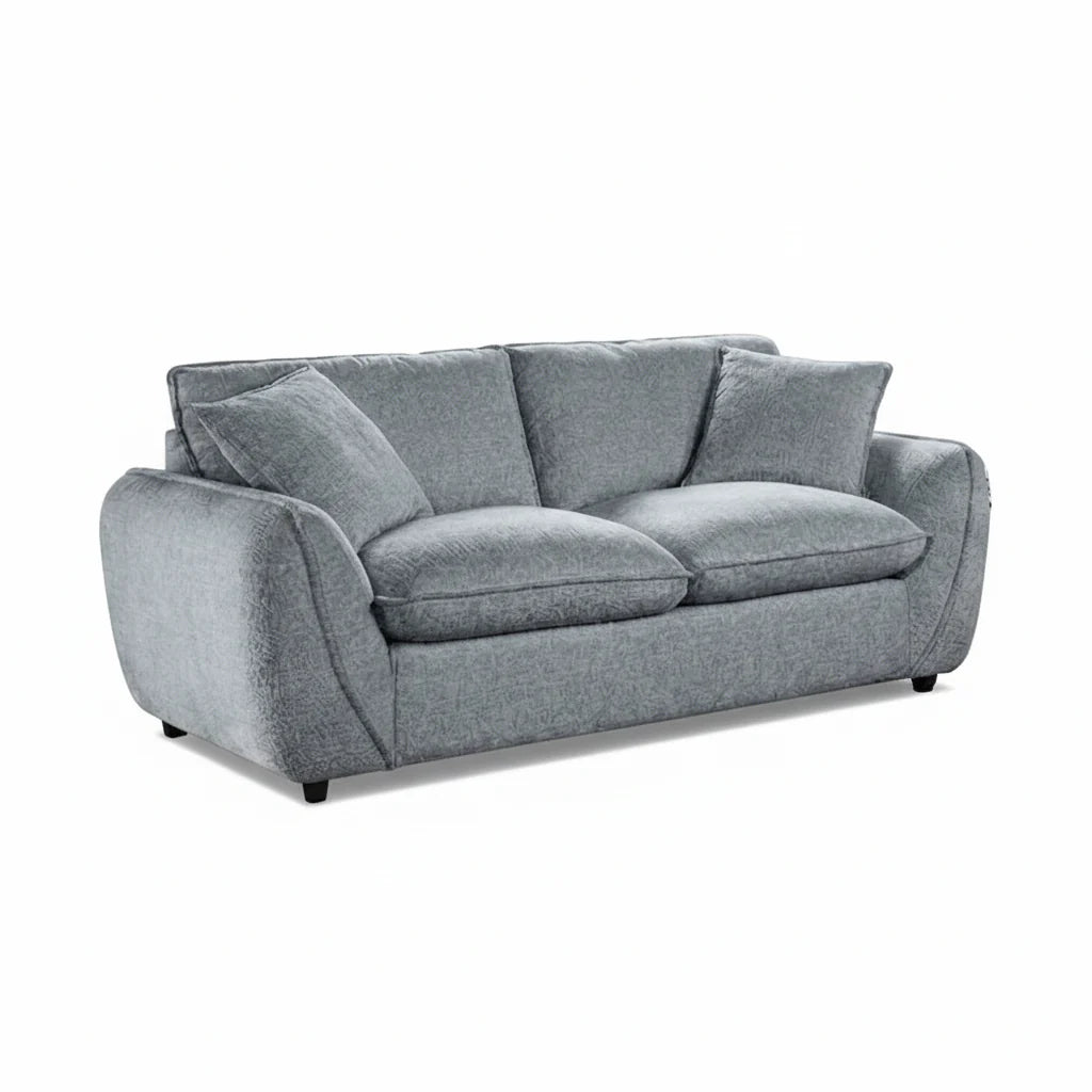 Harry Christian Home Beverley 2 Seater Sofa in Grey