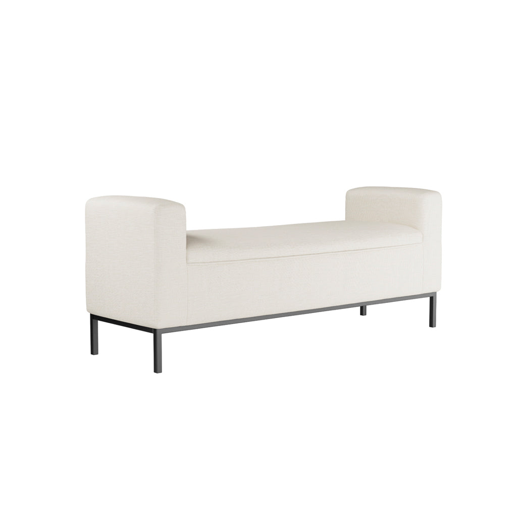 Harry Christian Home Blanqué Ivory Bench 2