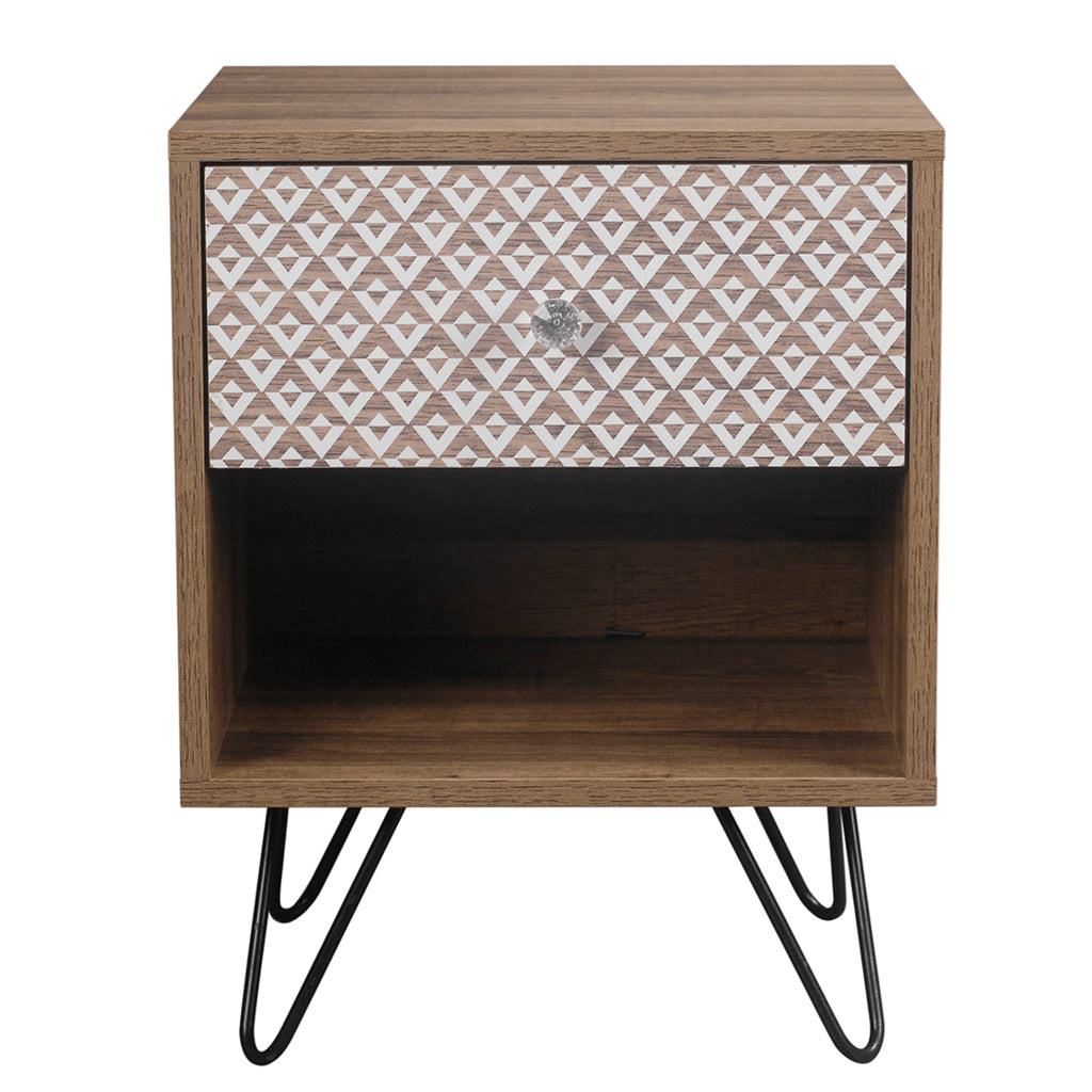 Harry Christian Home Cabana Dark Oak Side Table