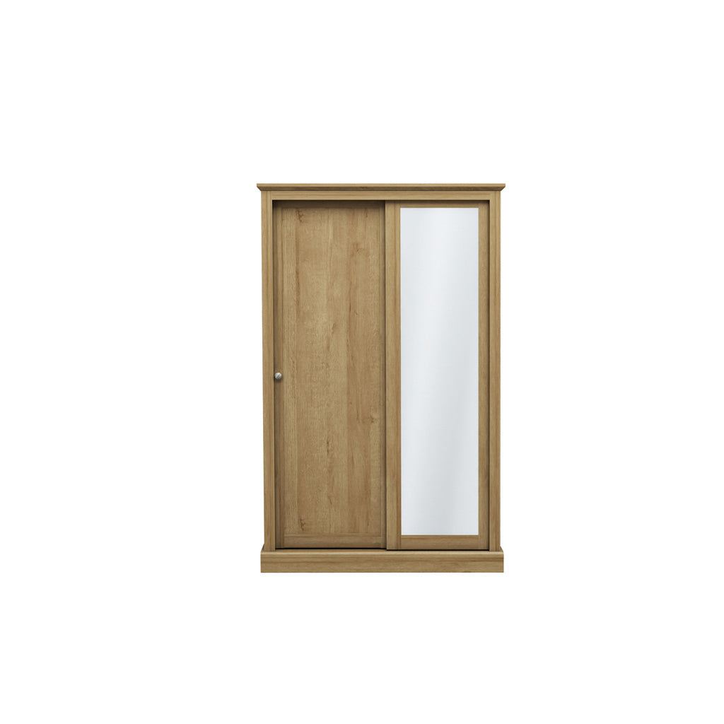 Harry Christian Home Cornwall Double Sliding Wardrobe In Oak