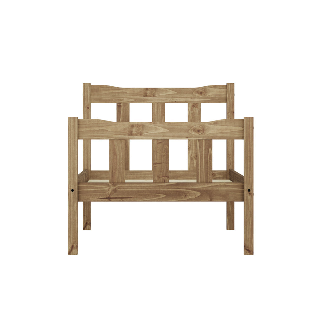 Harry Christian Home Essential Single Bed in Pine