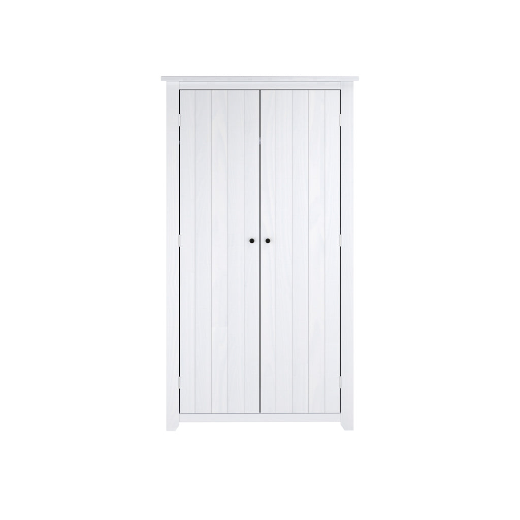 Harry Christian Home Essential White 2 Door Wardrobe
