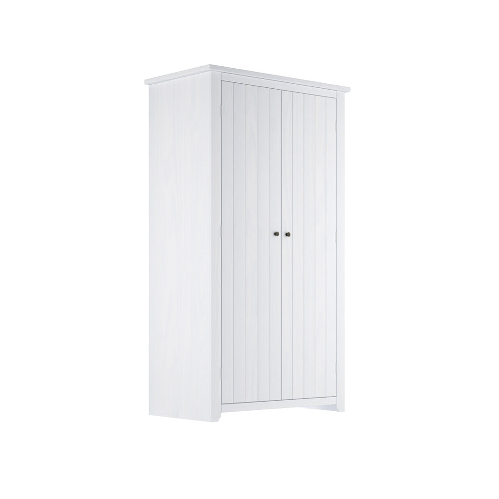 Harry Christian Home Essential White 2 Door Wardrobe