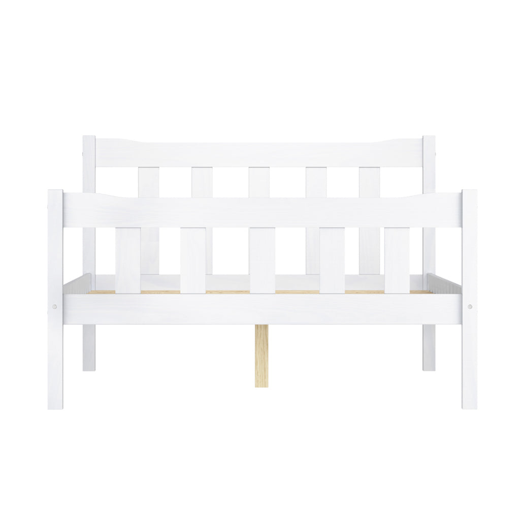 Harry Christian Home Essential White Double Bed 4