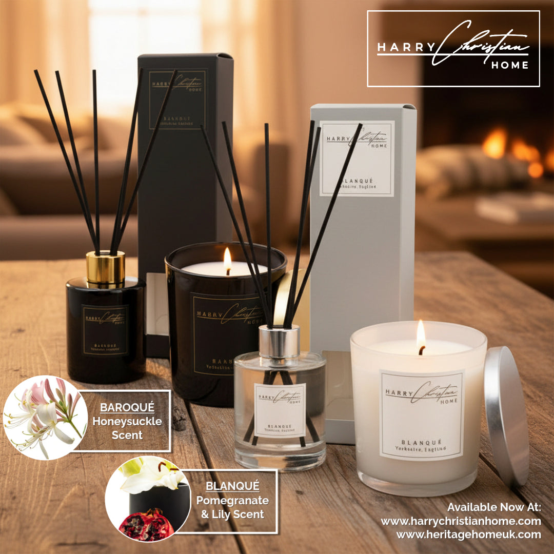 Black & Gold Reed Diffuser