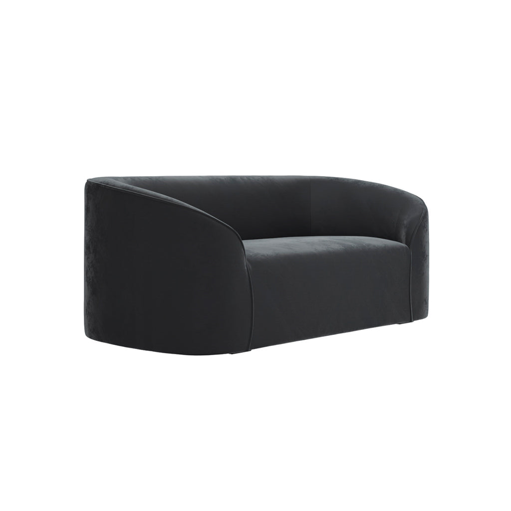 Harry Christian Home Lunar Black Sofa Lifestyle Shot 5