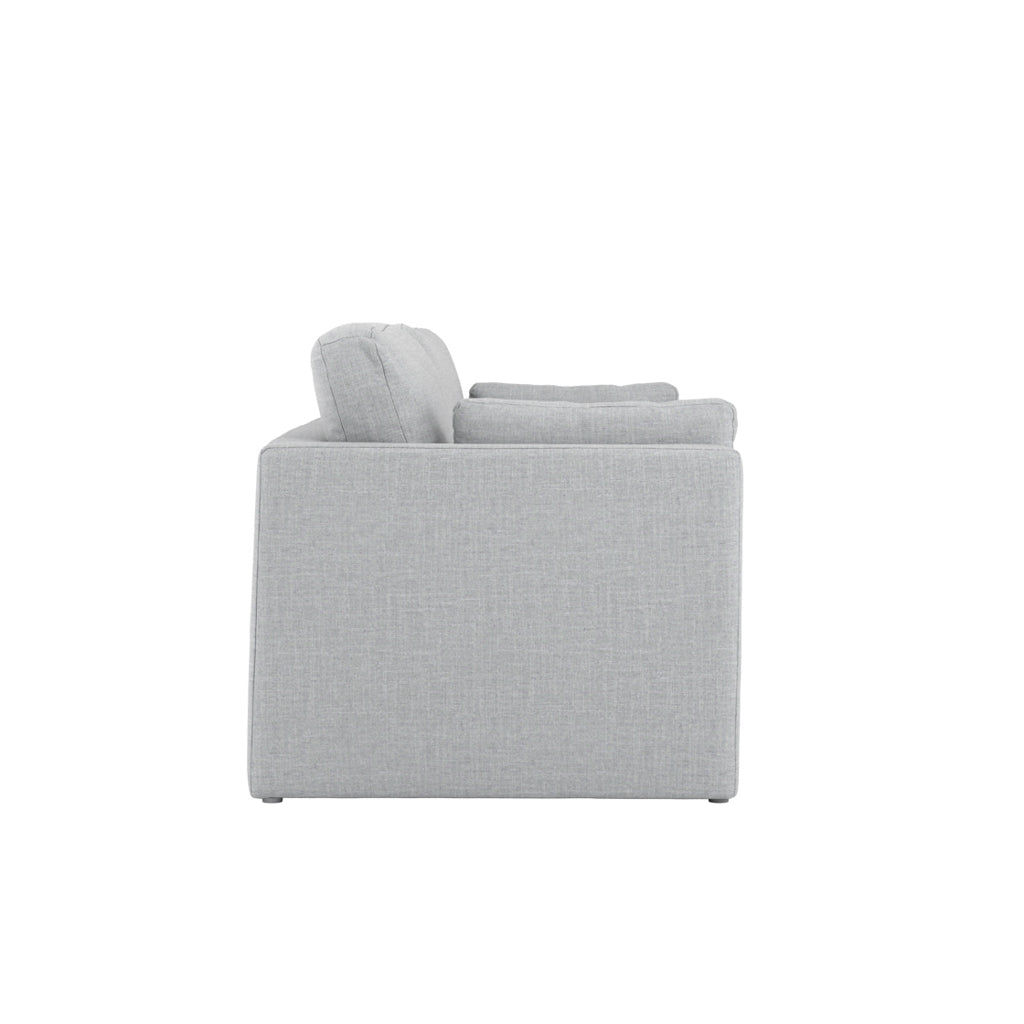 Harry Christian Home Savanna 3 Seater Sofa In Light Grey