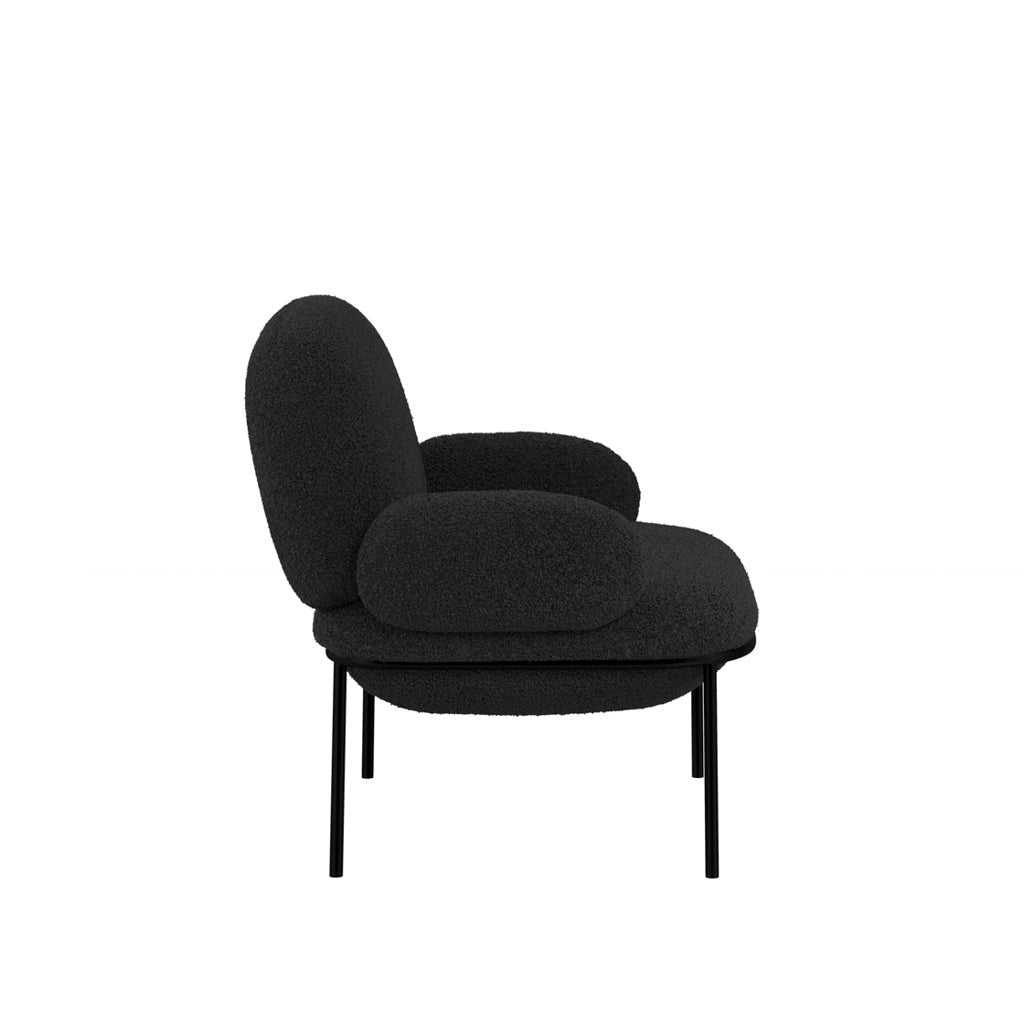Harry Christian Home Serenity Chair in Black