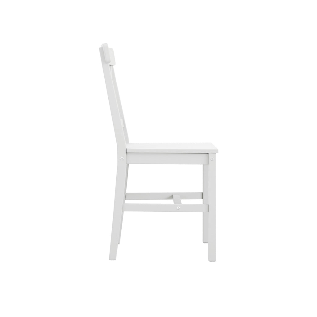 Harry Christian Home White 4 Seater Dining Set