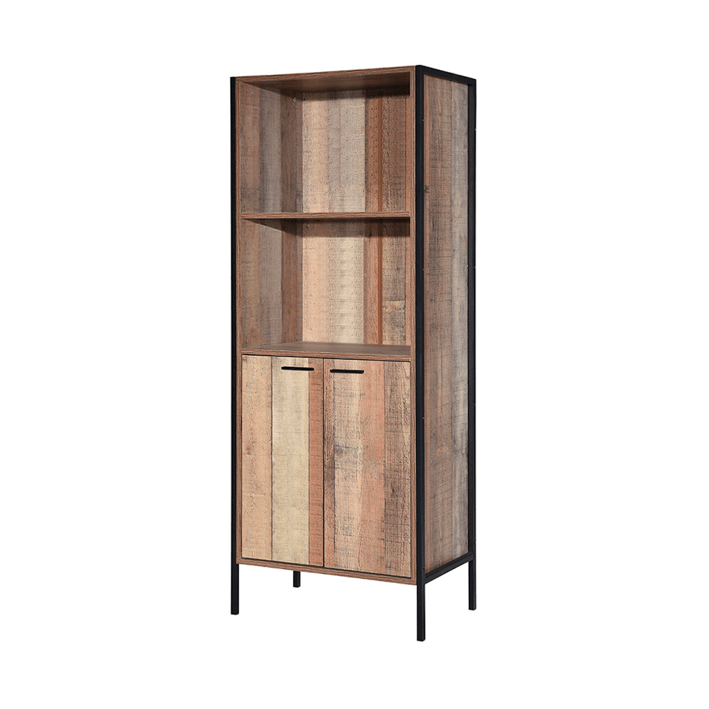 Harry Christian Home Industrial Bookcase & Display Cabinet