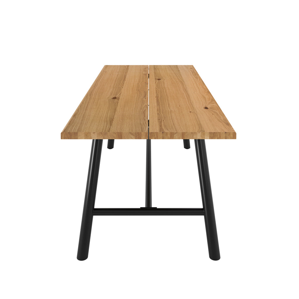 Harry Christian Home Light Grain Wood-effect Dining Table