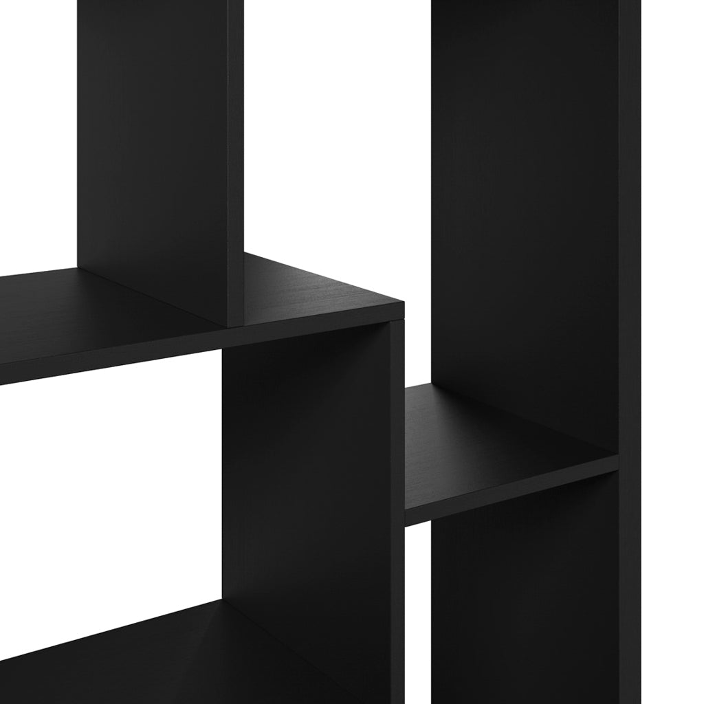 Harry Christian Home Abstract Large Black Shelving Unit