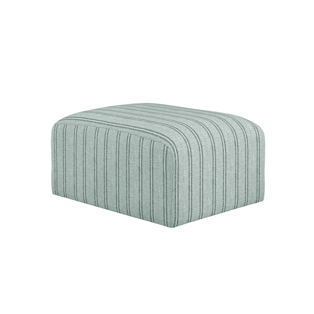 Harry Christian Home Thick Stripe Statement Pouffe