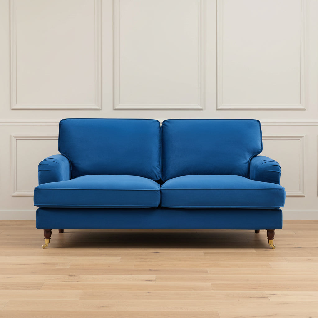 Olivia 2 Seater Sofa in Royal Blue by Harry Christian Home