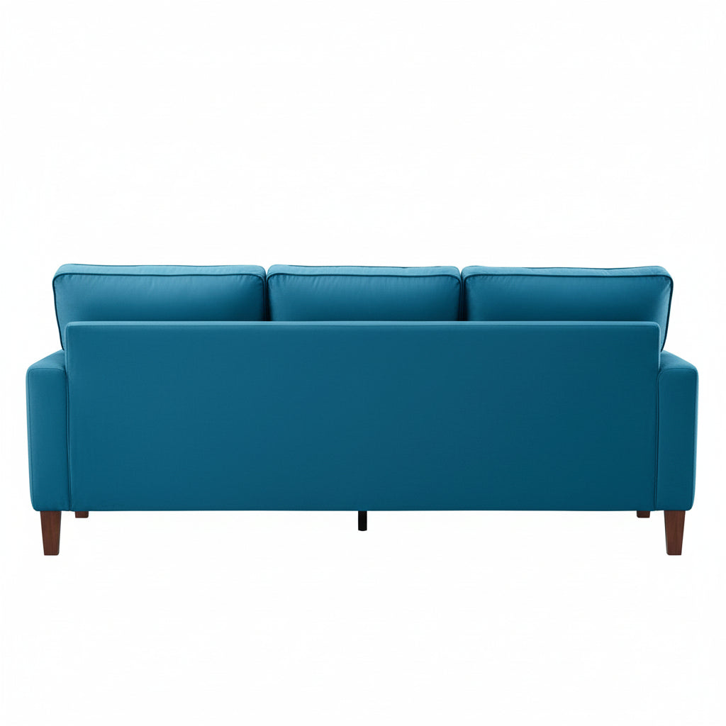 Olivia 3 Seater Sofa in Teal Velvet by Harry Christian Home
