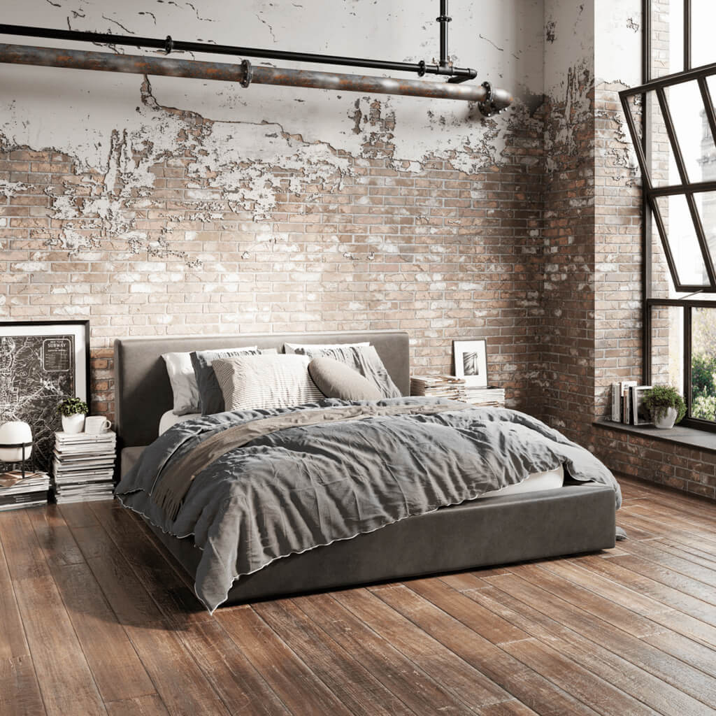 Harry Christian Home Soho Dapple Grey Kingsize Bed