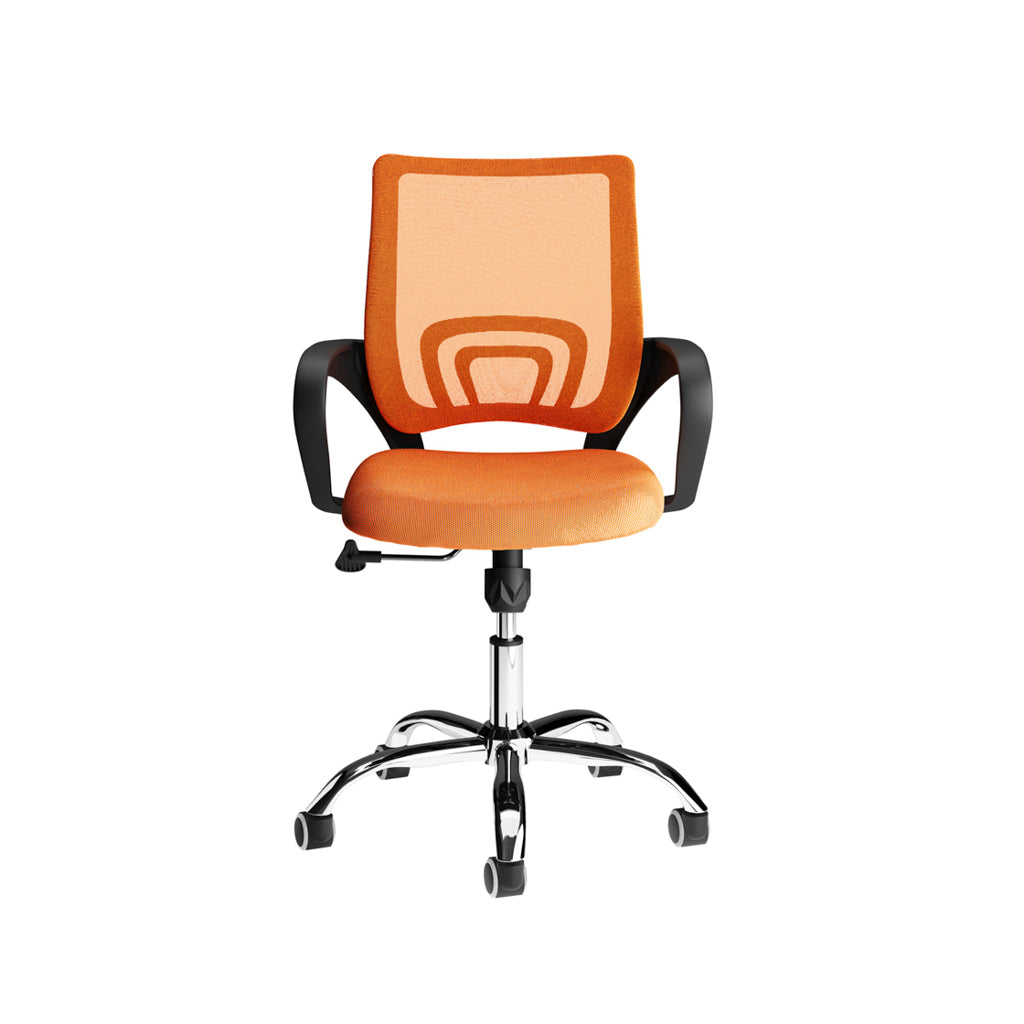 Harry Christian Home Office Chair In Orange