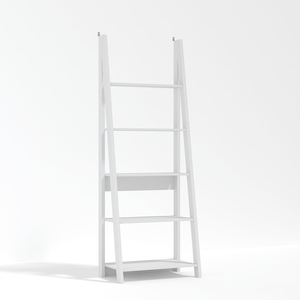 Harry Christian Home Essential White Ladder Bookcase