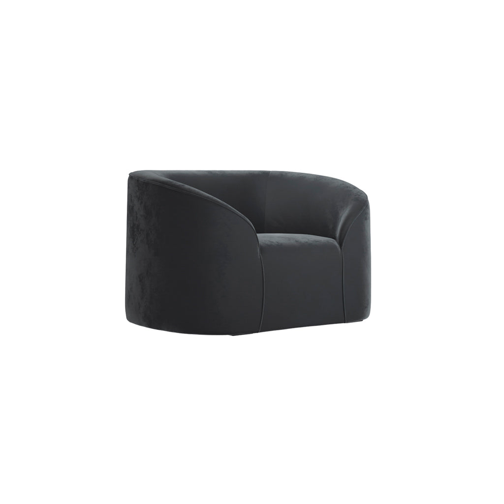Harry Christian Home Lunar Black Statement Chair