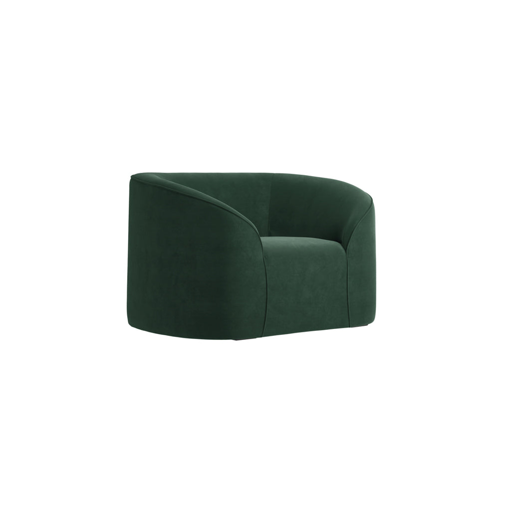 Harry Christian Home Lunar Forest Green Statement Chair