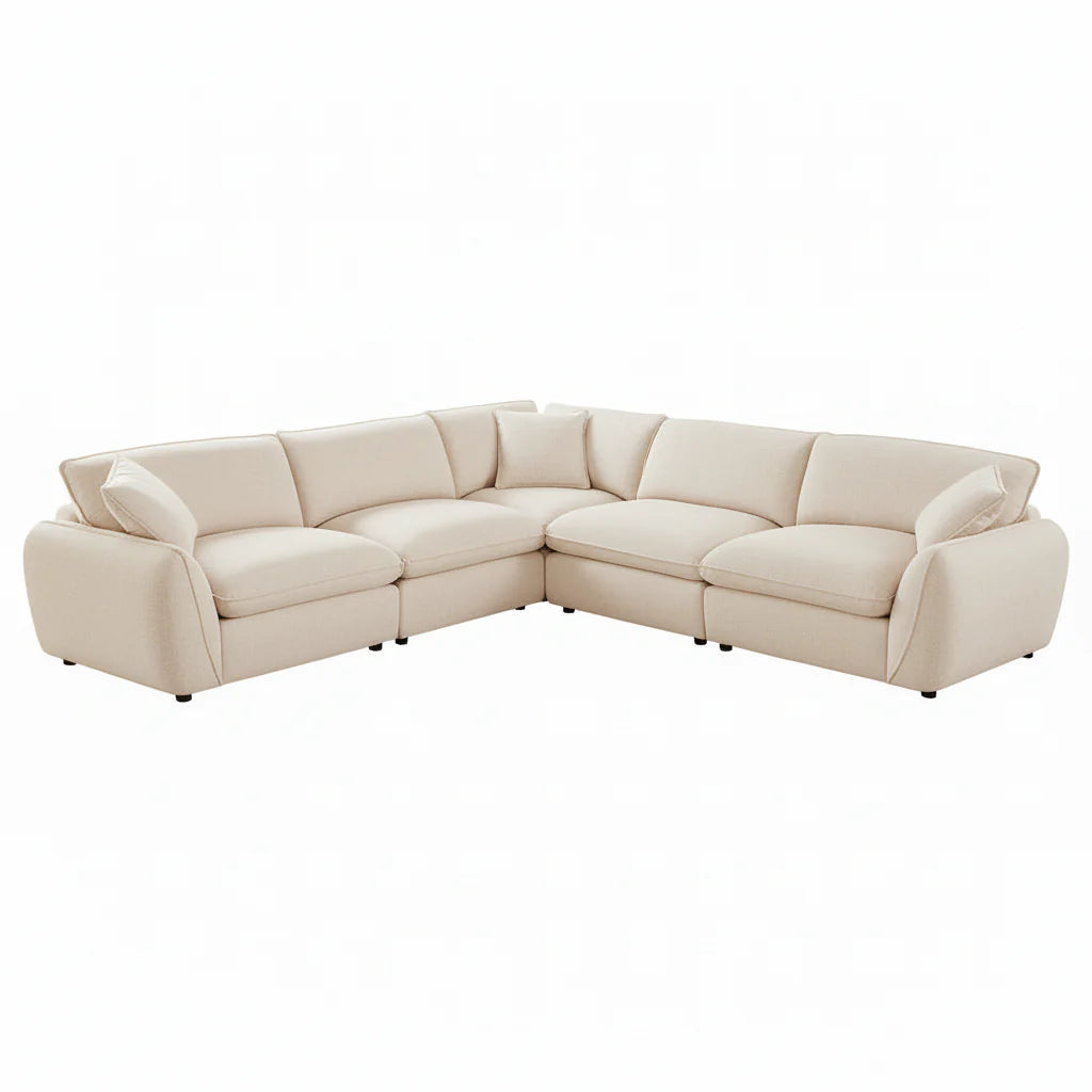 Harry Christian Home Beverley Large Corner Sofa in beige