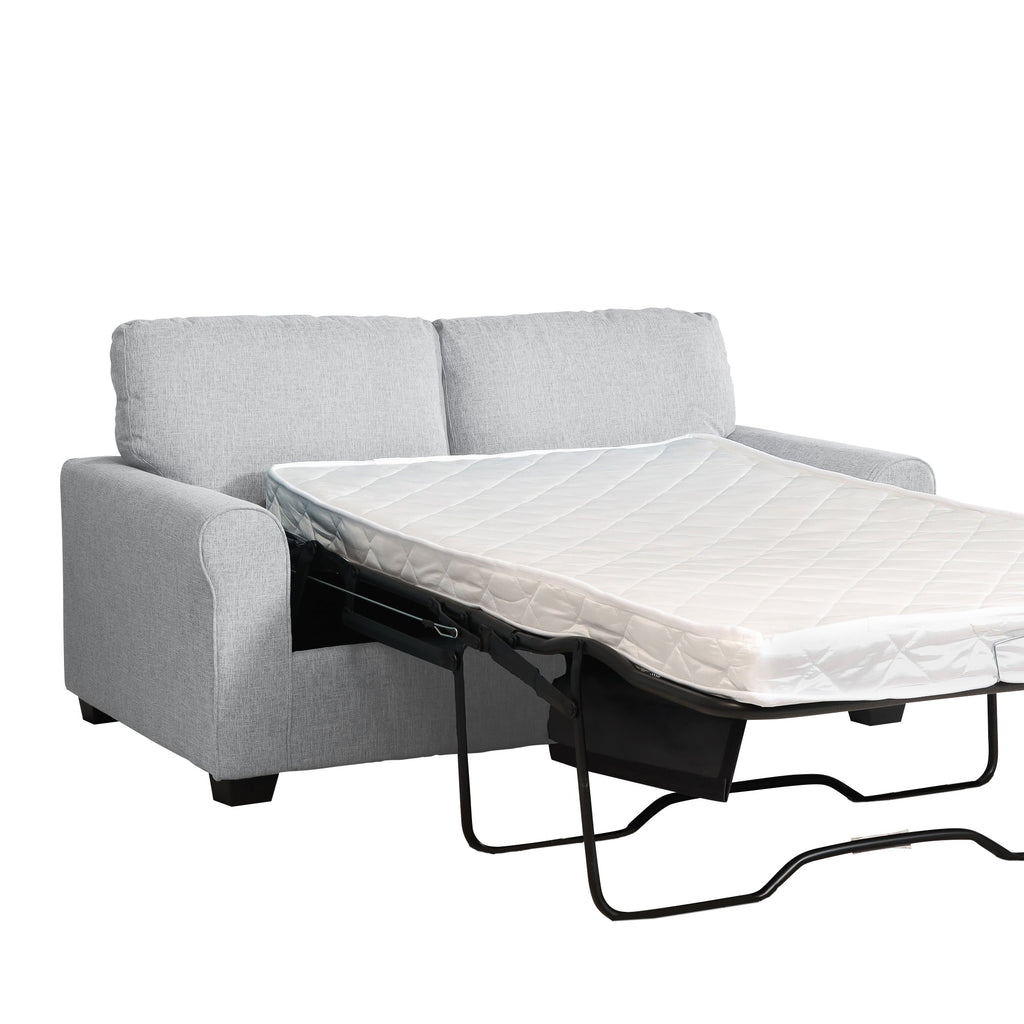 Grey Fabric 2 Seater Sofabed